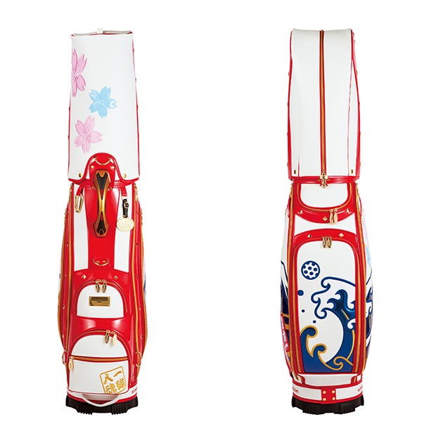 WINWINSTYLE ウィンウィンスタイル CADDY CART BAG Winwin Style Mount Fuji Caddy Bag - Gold Version - Limited