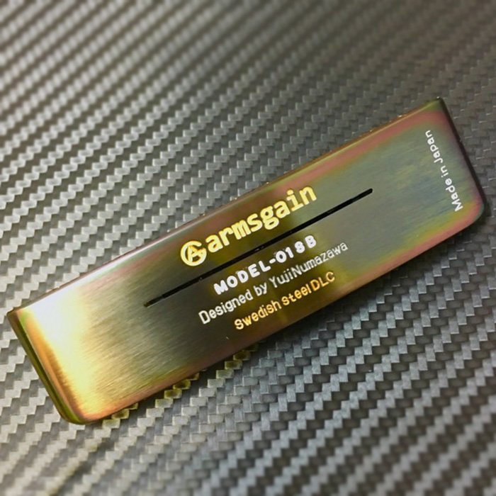 Armsgain Model-01SB Center Shaft Putter - HiBiKi Steel