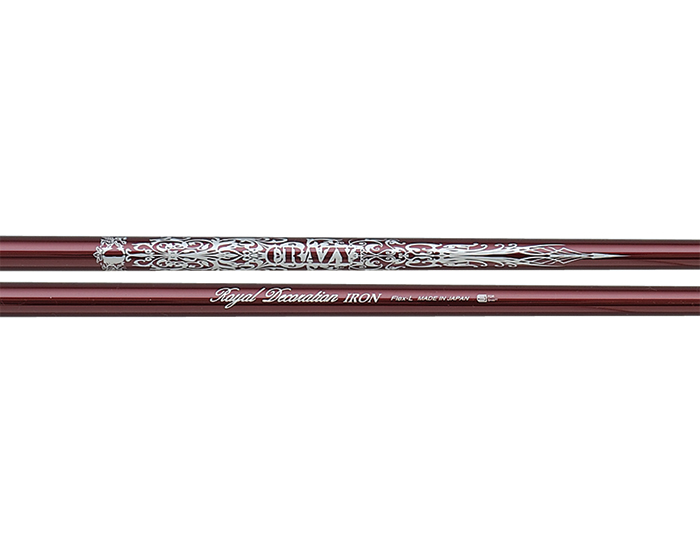 Crazy Royal Decoration Iron Shafts 5-PW
