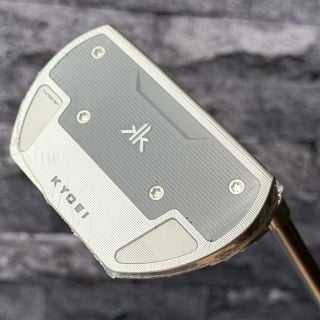 KYOEI Plumbers Neck Mallet Putter - 34” - Polished Stainless