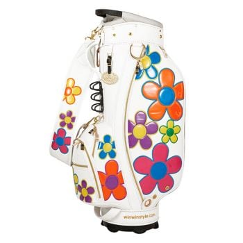 Winwin Style Colorful Daisy Caddy Bag - Gold Version