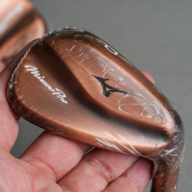 Mizuno Pro 243 Iron 5 PW 6pcs Smoked Copper Heads Only