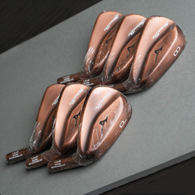 Mizuno Pro 243 Iron 5 PW 6pcs Smoked Copper Heads Only