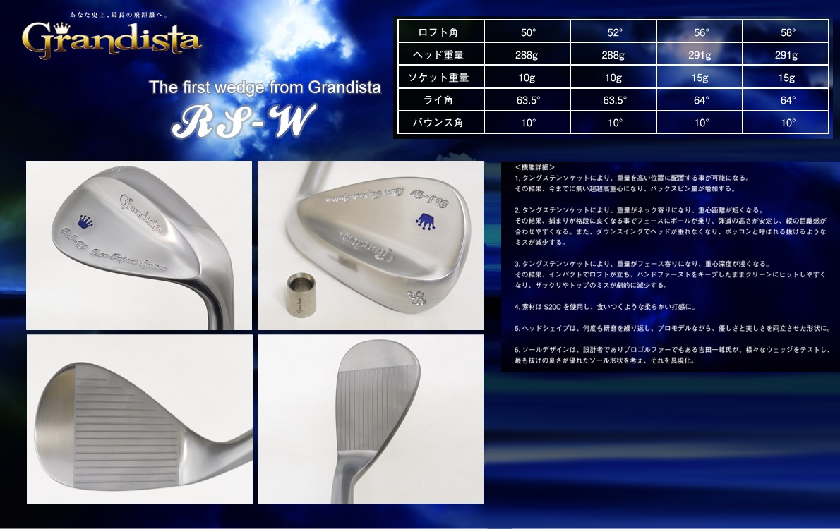Grandista RS-W Wedge
