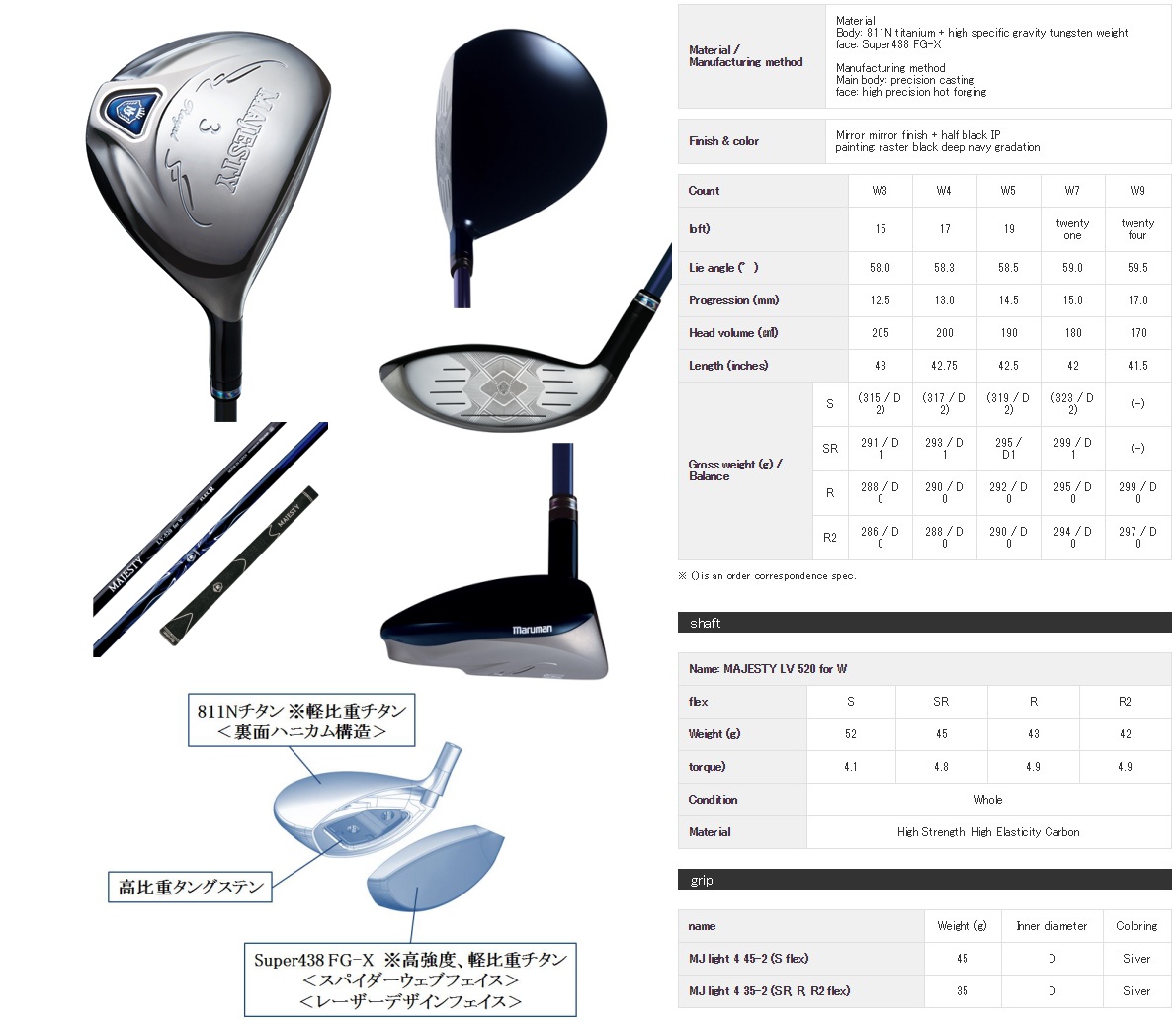 Maruman Majesty Royal SP Fairway Wood