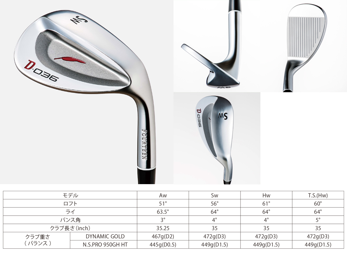 Fourteen D036 Wedge