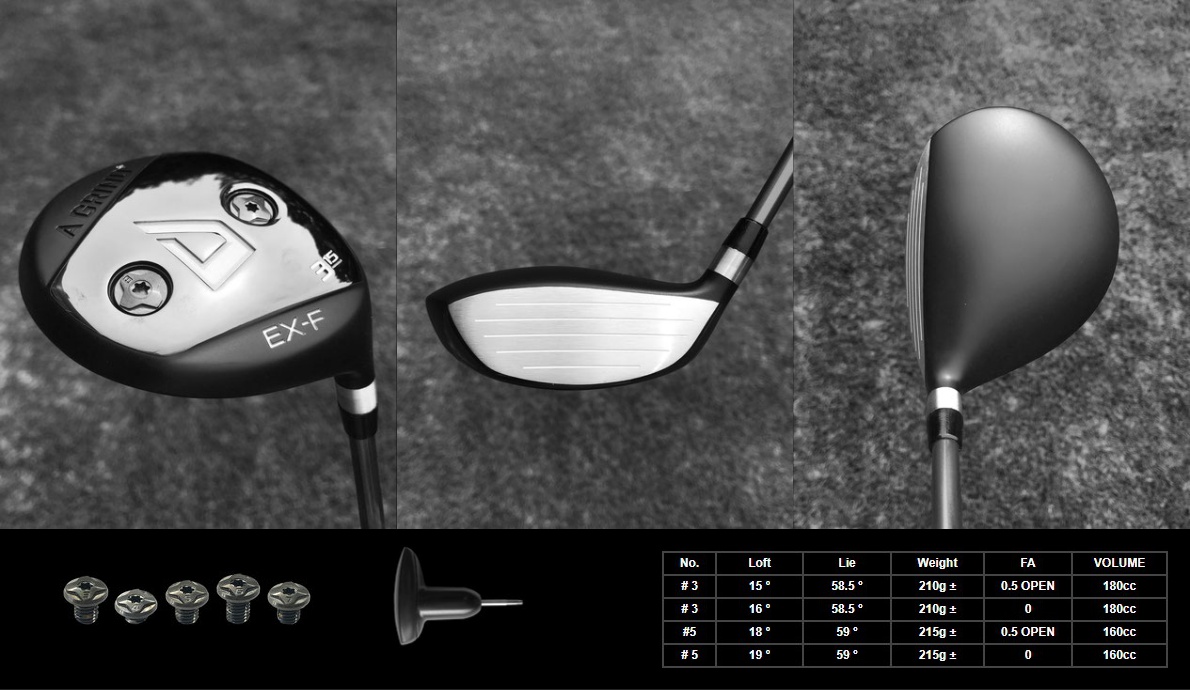 A-Grind EX-F Fairway Wood