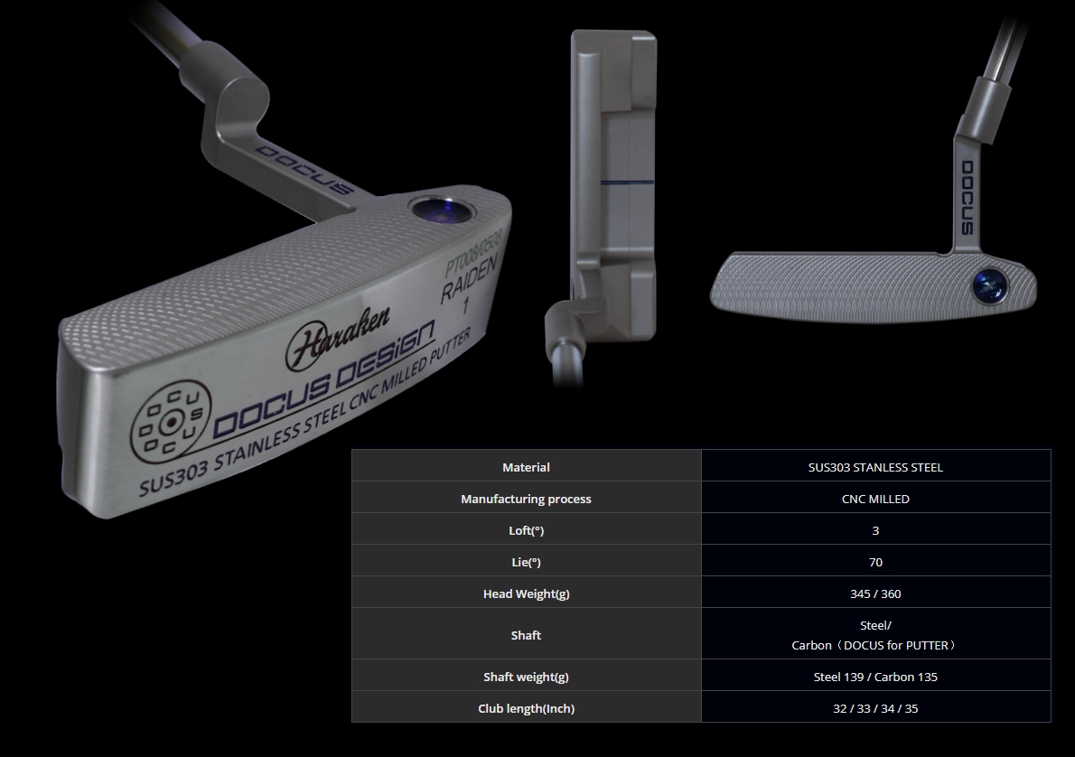 Docus Raiden 1 Putter