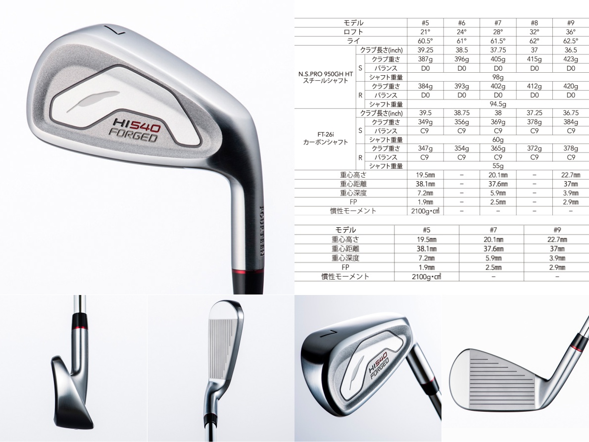 Fourteen HI540 Forged Iron