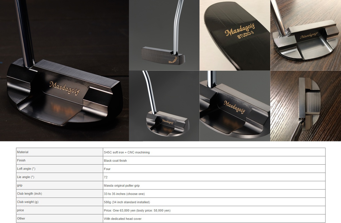 Masda Golf Studio-3 Putter