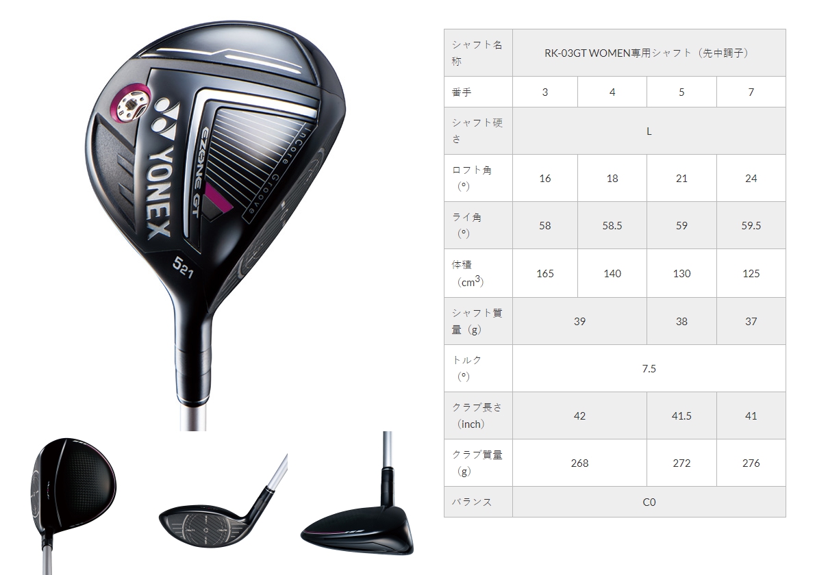 Yonex Ezone GT Women Fairway Wood