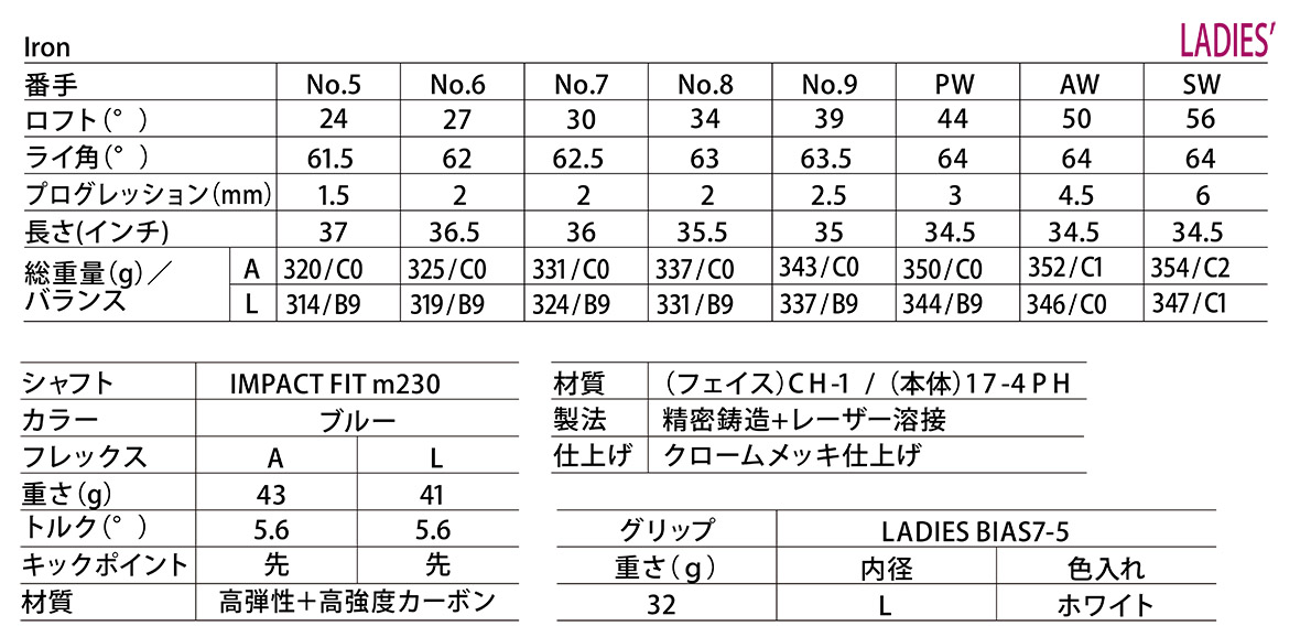 Maruman Shuttle Ladies Iron 2023