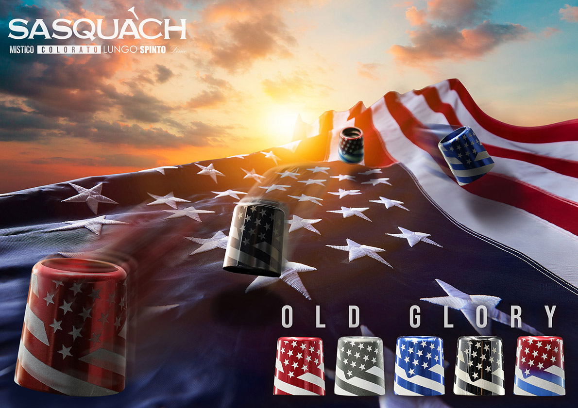 Sasquach Spinto Old Glory Ferrule