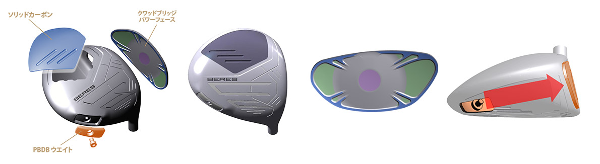 Honma Beres 09 3S Driver