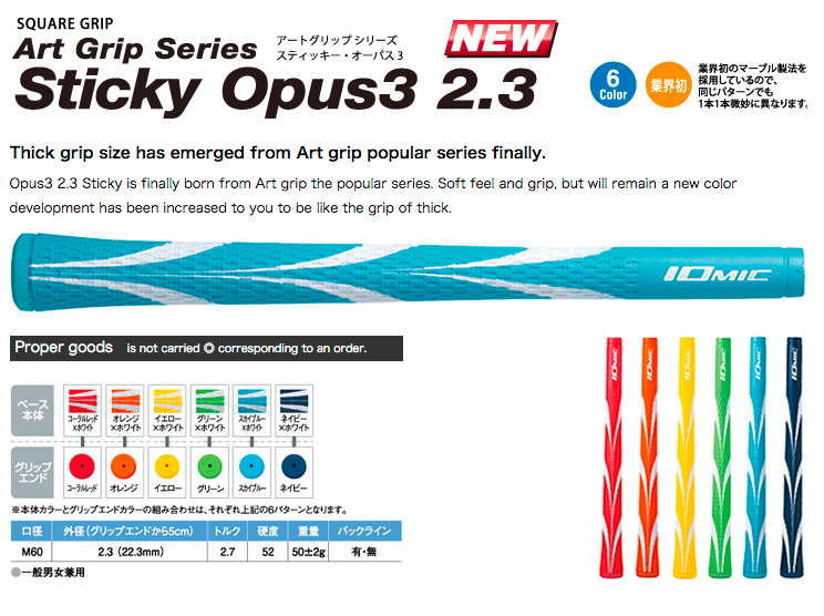 Iomic Art Series Opus3 2.3 Grip