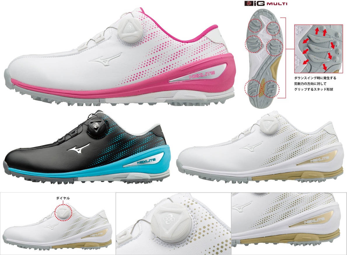 mizuno nexlite boa golf shoes