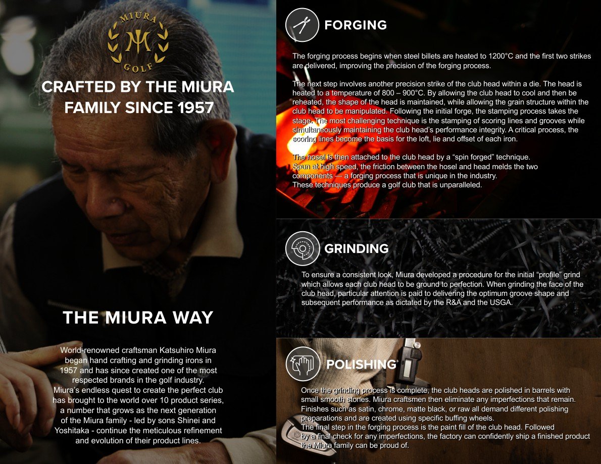 miura tour wedge chrome craftsman club flyer 2018