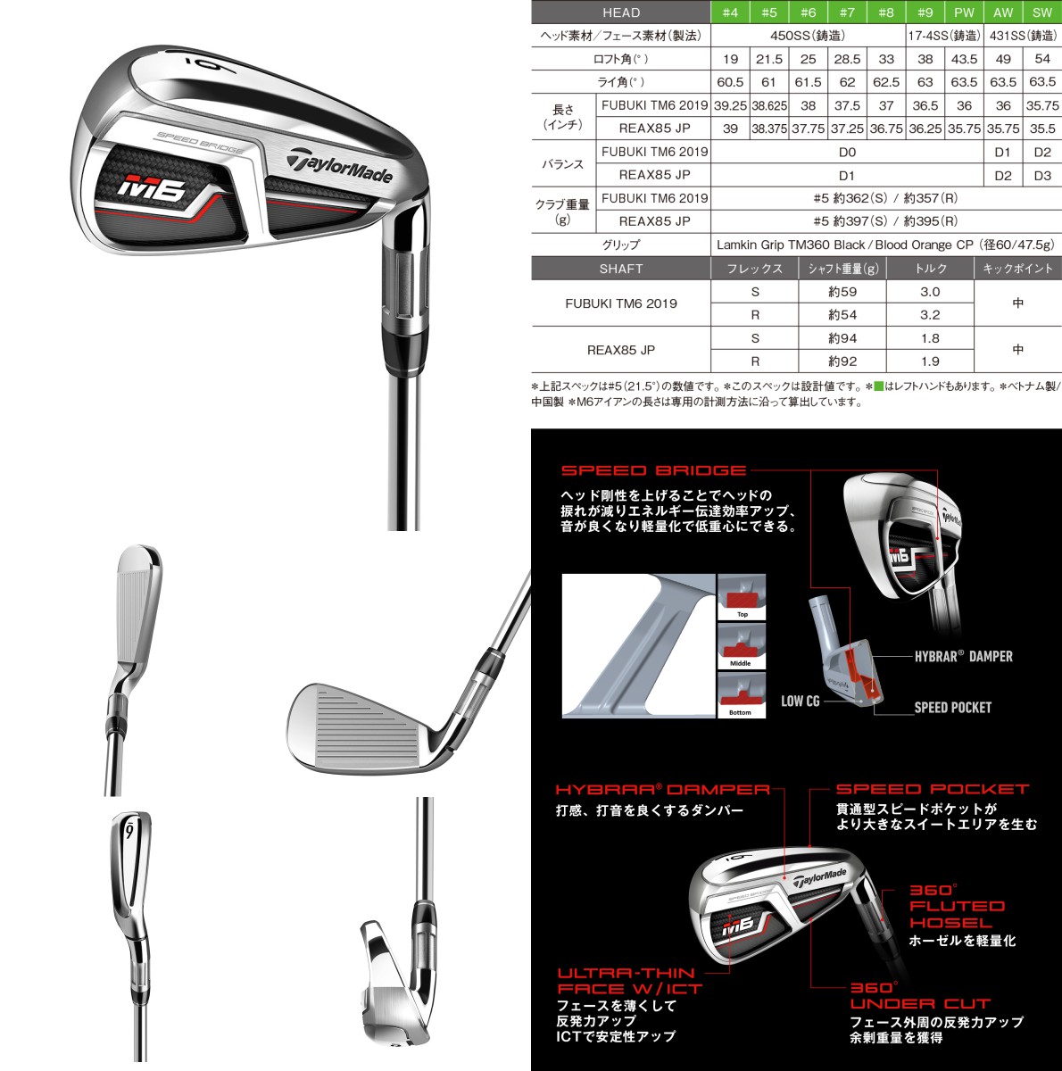 taylormade m6 6 iron