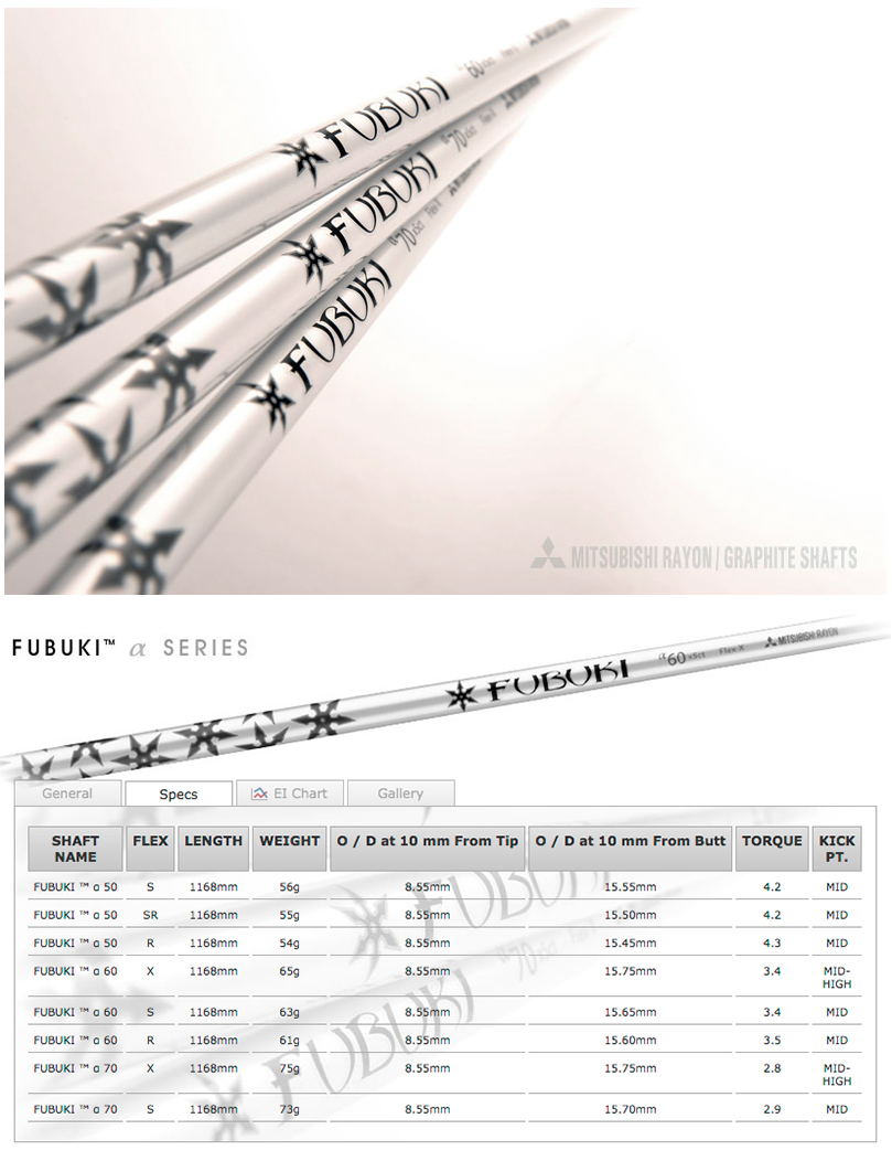 Fubuki Tour Shaft Fubuki Tour Shaft